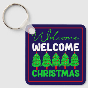 Kerstboom Kerstontwerp-85600 Sleutelhanger