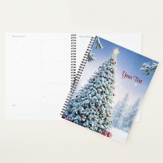 Kerstboom Kerstvakantie Planner (Display)