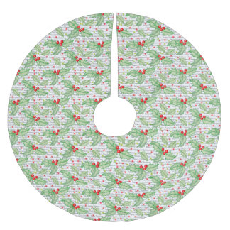 Kerstboom Kleed/Poinsettia's Rok