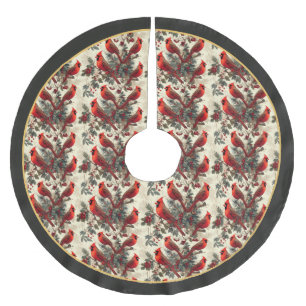 Kerstboom Kleed Rode Kardinalen Rok