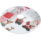 Kerstboom Kleed Rok (Gekanteld)