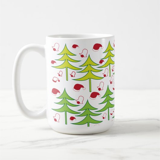 kerstboom koffiemok (Links)