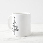 kerstboom koffiemok (Voorkant links)