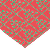 kerstboom korte tafelloper (Hoek)