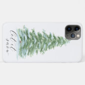 kerstboom laat het sneeuwen Case-Mate iPhone case (Achterkant (horizontaal))