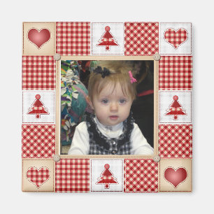 Kerstboom Land Rand Kerstmagneet Magneet