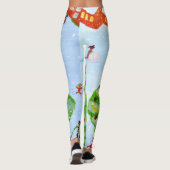Kerstboom leggings (Achterkant)