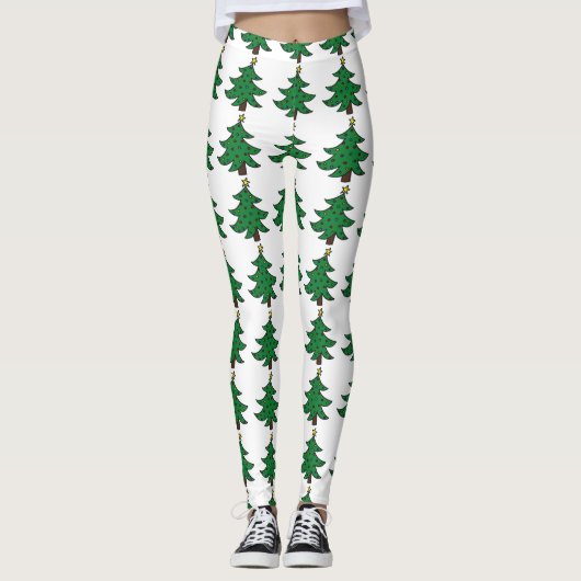 kerstboom leggings (Voorkant)