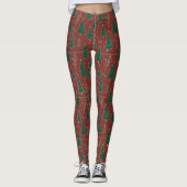 Kerstboom Leggings (Voorkant)