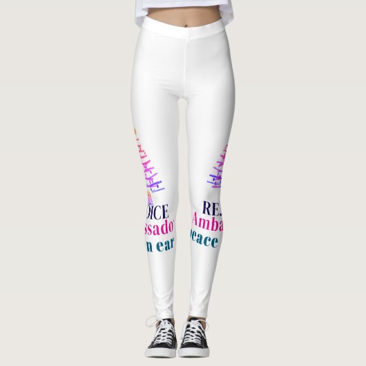 Kerstboom Leggings (Voorkant)