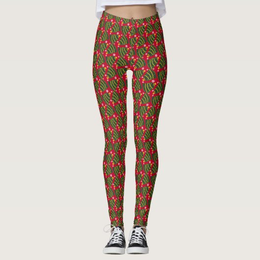 kerstboom leggings (Voorkant)