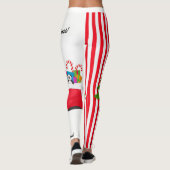 Kerstboom Leggings Santa Personalize S - XL (Achterkant)