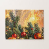 kerstboom legpuzzel (Horizontaal)