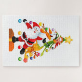 kerstboom legpuzzel (Horizontaal)