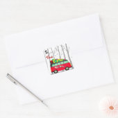 Kerstboom levering Van Gift Label Stickers (Envelop)