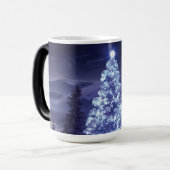 kerstboom magische mok (Voorkant links)