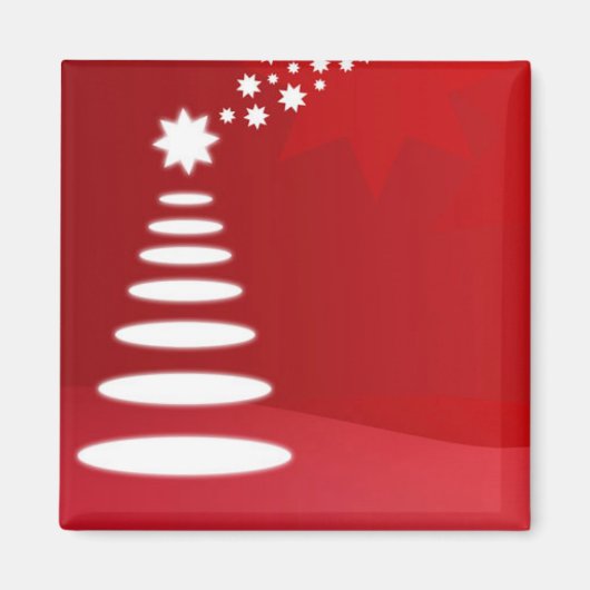kerstboom magneet (Voorkant)