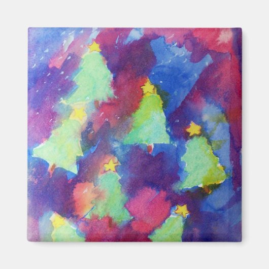 KERSTBOOM MAGNEET (Voorkant)