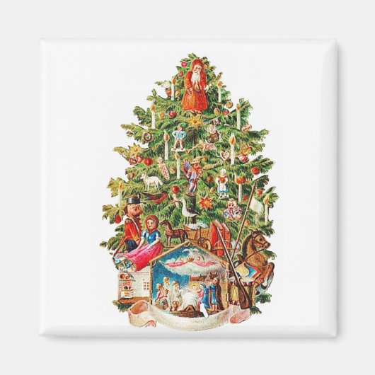  kerstboom Magnet Magneet (Voorkant)