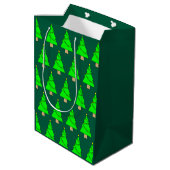 Kerstboom Medium Cadeauzakje (Achterkant Gekanteld)
