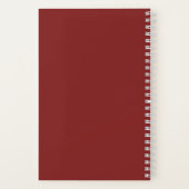 Kerstboom met Gift Notitieboek (Achterkant)