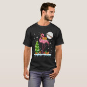 kerstboom met kerstmis rond kerstmis t-shirt (Voorkant volledig)