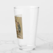  kerstboom met kerstsneeuw glas (Links)