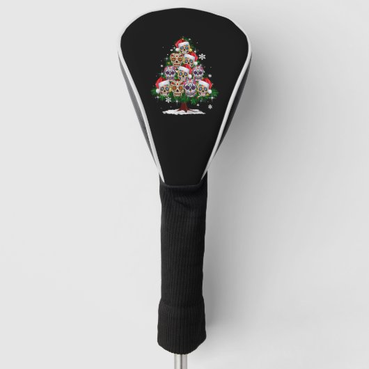 Kerstboom Mexicaanse blaaskraan Sull Santa Ha Golfheadcover (Voorkant)