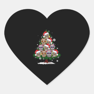 Kerstboom Mexicaanse blaaskraan Sull Santa Ha Hart Sticker