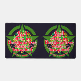 Kerstboom, missie, leger bureaumat