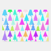 Kerstboom Modern inpakpapier (Voorkant 3)