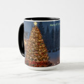 Kerstboom Mok (Voorkant links)