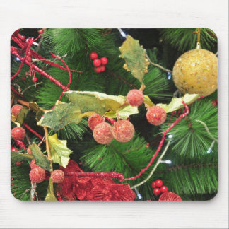kerstboom mousepad muismat