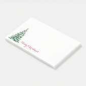 Kerstboom na de opmerkingen post-it® notes (Schuin)