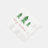 kerstboom Napkins Servet (Hoek)