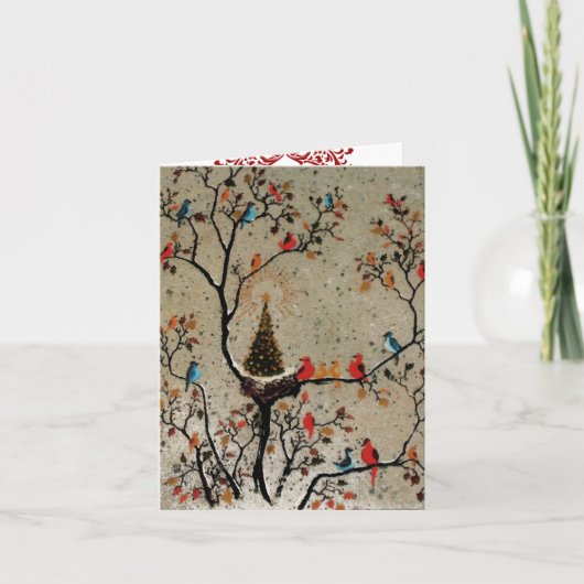 Kerstboom Nest ~ Kaarten (Voorkant)