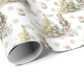 Kerstboom notenkraker cadeaupapier (Rol Hoek)