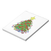 kerstboom notitieblok (Gedraaid)