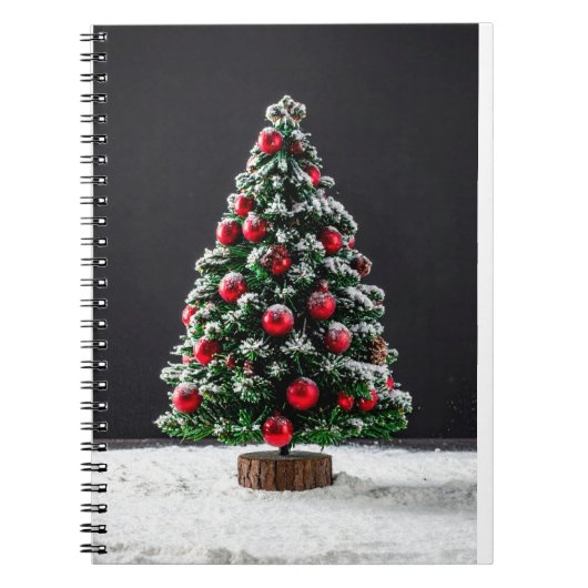 kerstboom notitieboek (Voorkant)