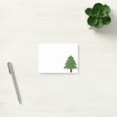 Kerstboom op witte Post-it-notitie Post-it® Notes (Kantoor)