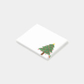 Kerstboom op witte Post-it-notitie Post-it® Notes (Schuin)