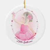 Kerstboom Ornament Ballerina (Achterkant)
