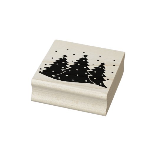 Kerstboom Ornament Stamp Rubberstempel (Stempel)