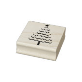 Kerstboom Ornament Stamp Rubberstempel (Stempel)