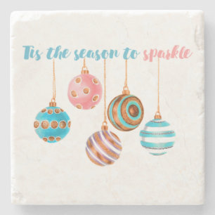 Kerstboom Ornamenten 26 Stenen Onderzetter