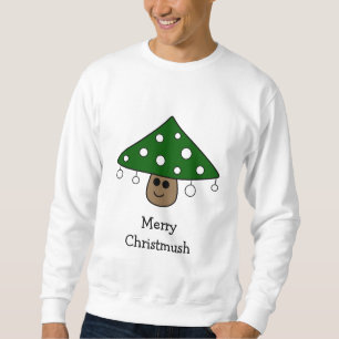 Kerstboom Paddestoel Sweatshirt