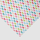 KERSTBOOM PATROON feestelijk modern minimaal Tissuepapier (Detail)