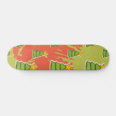 Kerstboom patroon skateboard (Horizontaal)