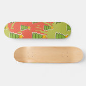 Kerstboom patroon skateboard (Horizontaal)