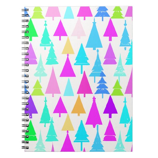 Kerstboom Pattern notitieboek (Voorkant)